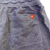 Nike Mens Gray Cotton Drawstring Athletic Shorts Lounge & Activewear Size Large