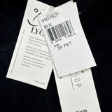 Vikki Vi Womens Black Acetate & Lycra Pull-On Pants 3XP