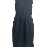 Truly Poppy Womens Black Sleeveless Mesh Polka Dot Dress 24W New