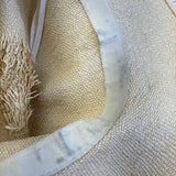 Tommy Bahamas Wide-Brimmed Beige Straw Sun Hat For Woman