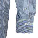 Ralph Lauren Mens Classic Fit Blue & White Striped Dress Shirt Sz 15.5 (32/33)