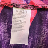 Bob Mackie Womens Multicolor Floral Kimono Jacket  Vibrant Pattern Size L
