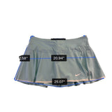 Nike Womens Light Blue Dri-Fit Athletic Performance Skort Size L