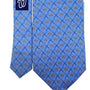 Vineyard Vines Mens Blue 100% Silk Washington Nationals Logo Patterned Tie