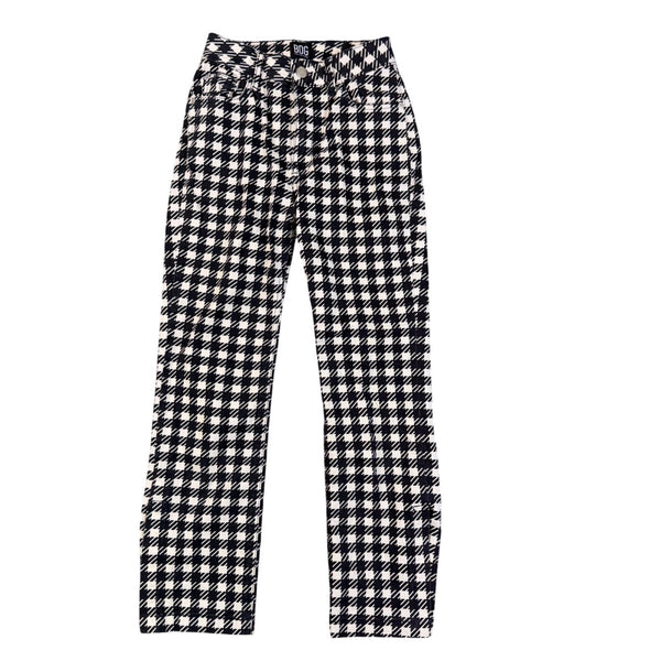 BDG Womens Black & White Houndstooth Pattern Pants Urban Outfitters Size 24