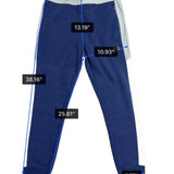 Nike Mens Blue Cotton Blend Jogger Pants Slim Fit Activewear Size L