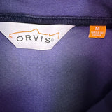 Orvis Mens Light Gray Pullover Sweater Warm Casual Size M