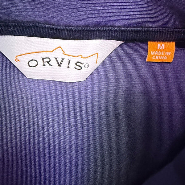 Orvis Mens Light Gray Pullover Sweater Warm Casual Size M