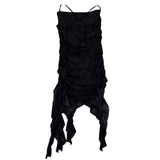 Fashion Nova Womens Black Floral Ruched Midi Dress Elegant Design Size XL