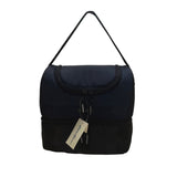 Eddie Bauer Navy & Black Lunch Bucket Bag Insulated Zipper Compartments One Size