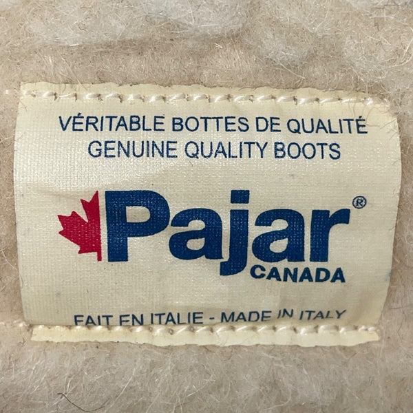 Pajar Women’s Brown & White Fur Knee High Winter Boots Size 40