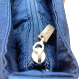 Baggallini Women’s Blue Nylon Adjustable Shoulder Strap Tote Bag