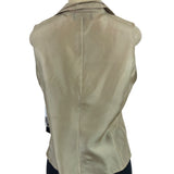 Jones New York Collection Womens Beige Sleeveless Blouse Size 10 - New