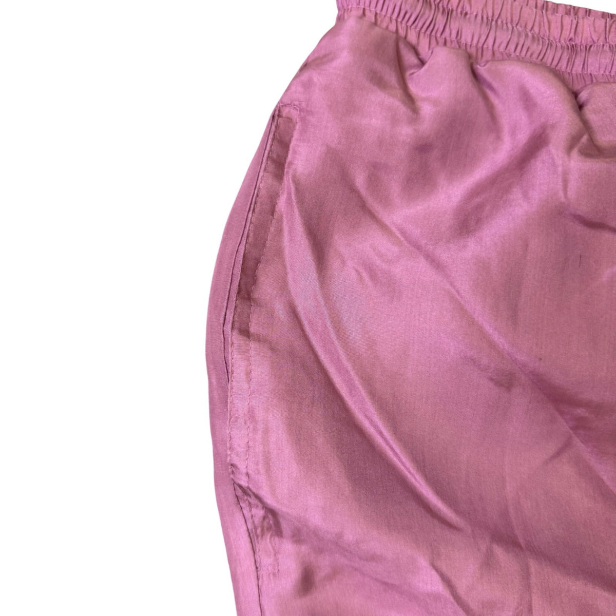 188 West Collection Unisex Pink Multicolor Silk Tracksuit Retro Style Size  XL