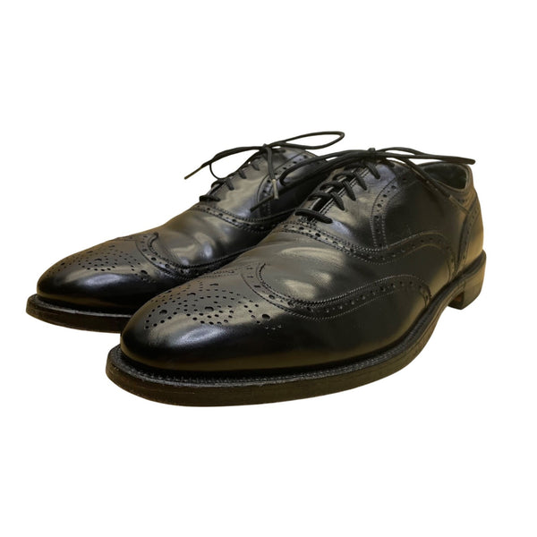 Allen Edmonds Men’s Black Leather Wingtip Oxford Dress Shoes Size 10.5 B