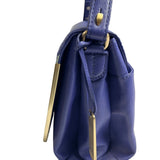 Botkier Women's Purple Faux Leather No13 Misha Shoulder Bag Sz M