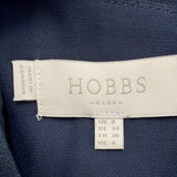 Hobbs Womens Navy Floral Print Bell Sleeve Dress Size US 4