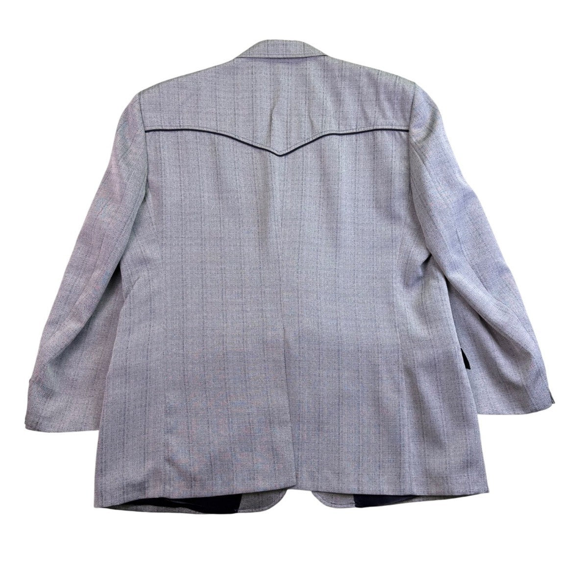 Circle S Mens Gray Wool Blend Western Suit Jacket & Pants Midweight Size 50R