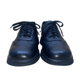 Salvatore Ferragamo Florence Men’s Black Leather Lace-Up Sport Shoes Size 12D