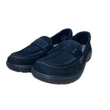 Clarks Women’s Black Suede Ultimate Comfort Wide Fit  Slip-On Loafers Size 7.5W