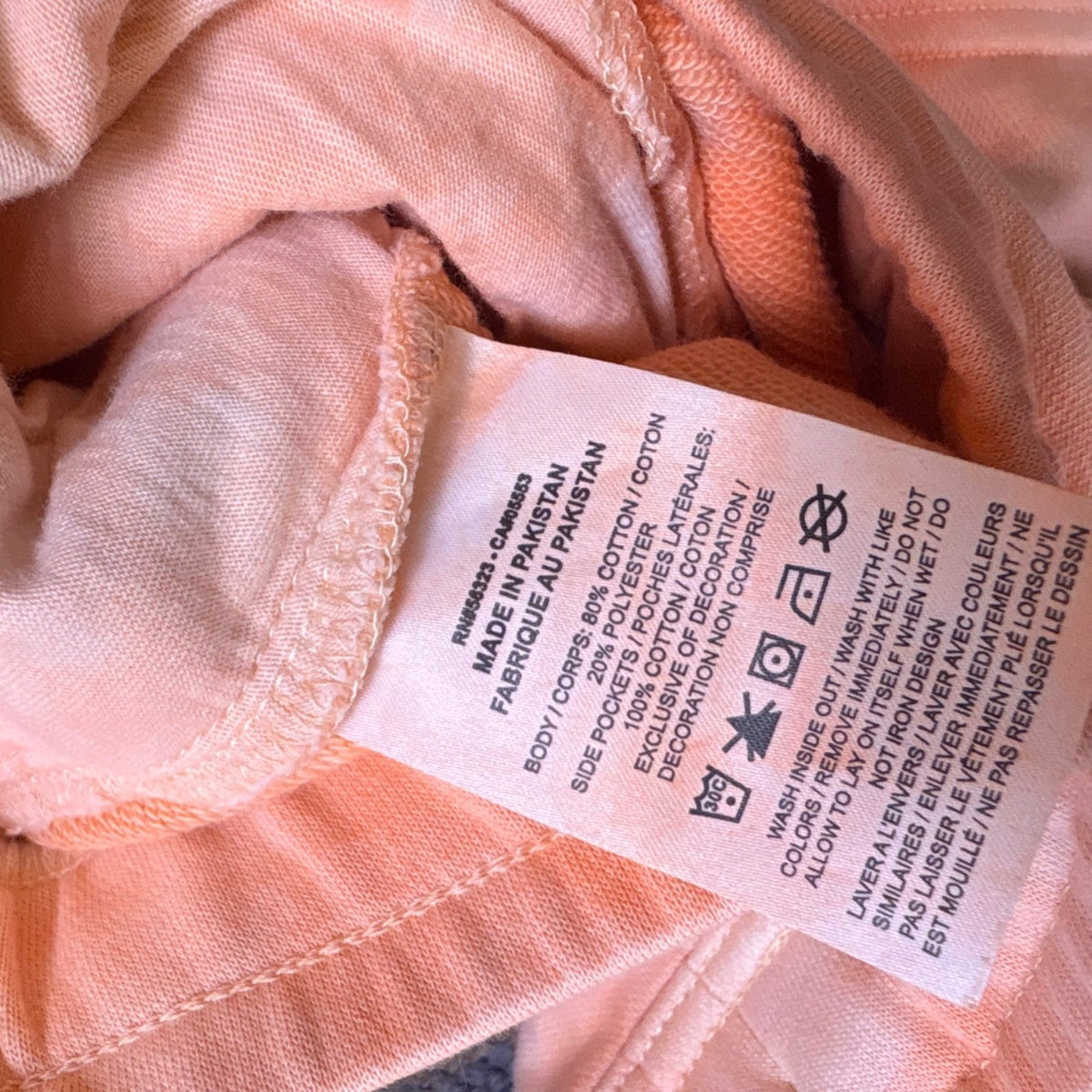 Nike Mens Orange Tie-Dye Shorts Embroidered Floral Star Design Casual Size S
