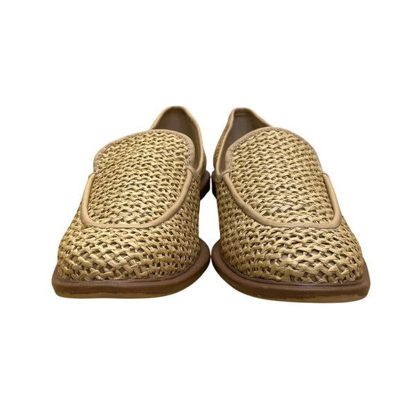 Sarto Women’s Natural  Woven Slip-On Loafer A-Eda 2 Shoes Size 9.5M