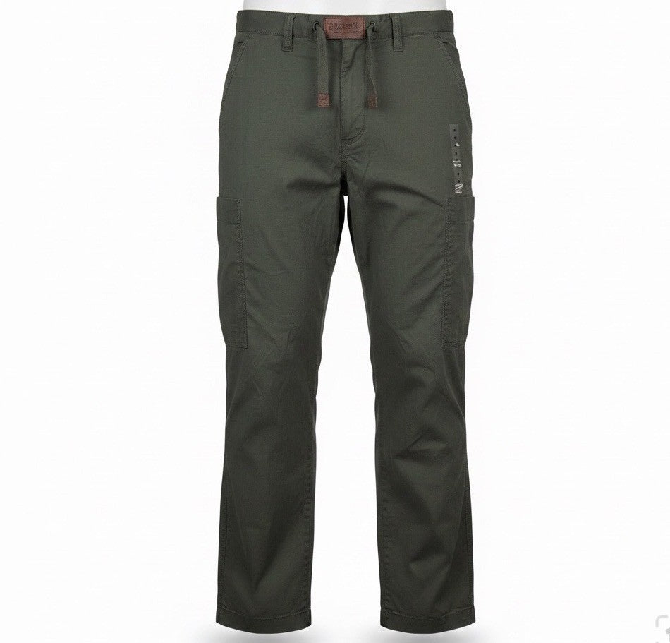 Gap Body Mens Green Casual Pants Lightweight Straight-Leg Pockets Durable  Sz M