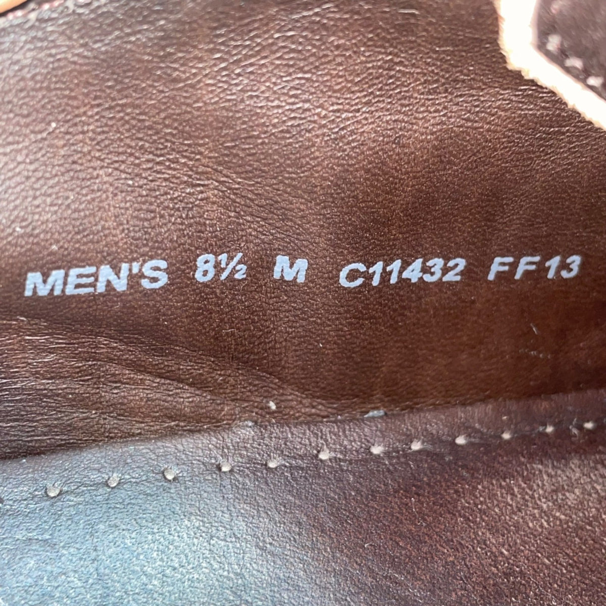 Cole Haan Men’s Brown Leather Plain Toe Williams Oxford Dress Shoes Size 8.5M