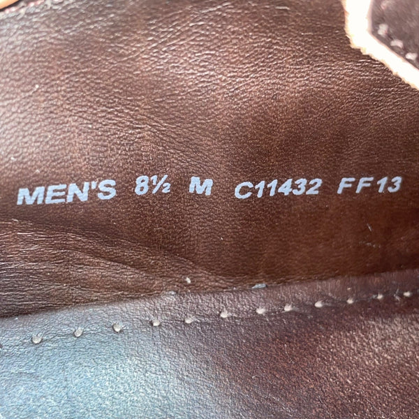 Cole Haan Men’s Brown Leather Plain Toe Williams Oxford Dress Shoes Size 8.5M
