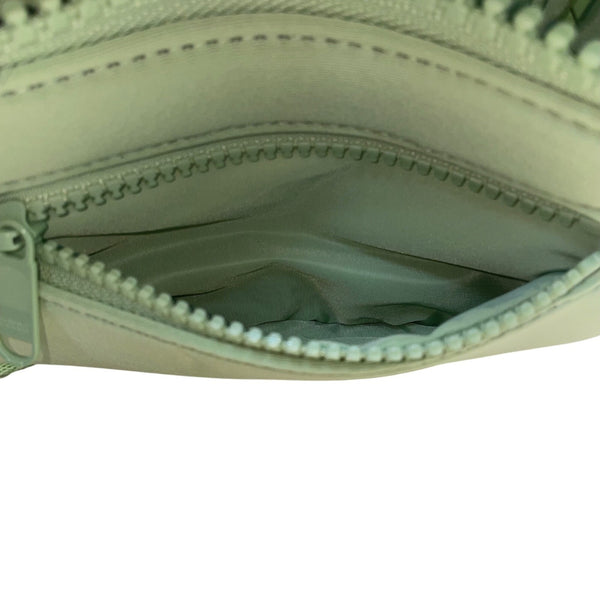 Dagne Dover Unisex Green Polyester Compact Adjustable Fanny Pack Bag