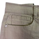 Style & Co Womens Khaki Slim Leg Tummy Control High Rise Pants Size 16P