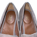 Franco Sarto Women’s Gray Suede Tassel Detail Havea Loafers Size 9M
