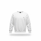 J.Crew Womens White Cotton Crewneck Pullover Sweatshirt Size XS
