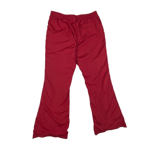 Tilt Red Light Blue Line Detail With Side Zipper Track Pants Size M