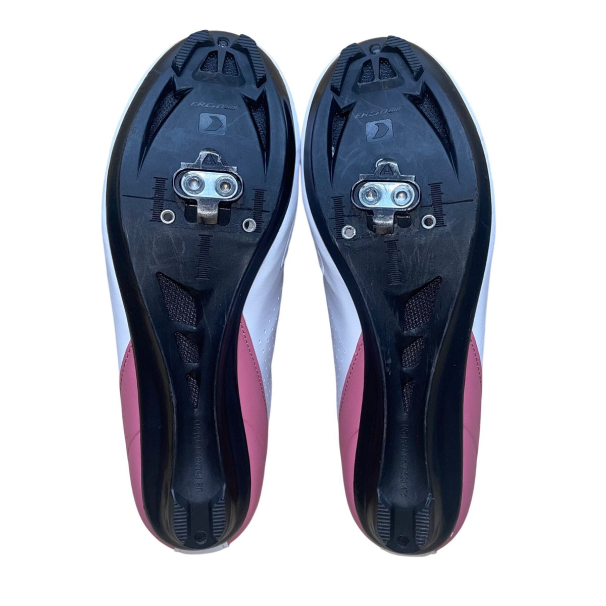 Louis Garneau Women’s White & Pink Road Cycling Shoes Size 11