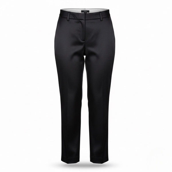 J.Crew Womens Black Lyocell Dress Pants Slim Fit Tailored Design Sz 12