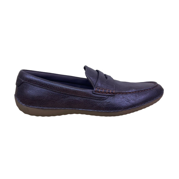 Cole Haan Men’s Brown Leather Penny Loafers Motøgrand Driving Moccasin Sz 10.5M