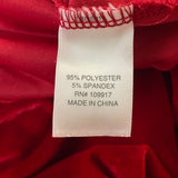 Pajamagram Womens Red Velour Long Sleeve Top S Soft Elegant Comfortable New