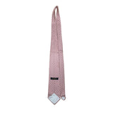 Vintage Brooks Brothers Pink & White Polka Dot Silk Necktie