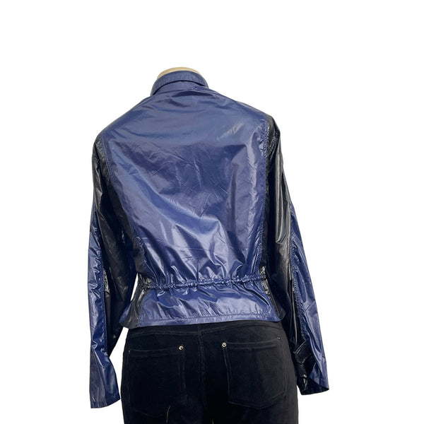 Current/Elliott Women's Navy Blue Windbreaker Jacket Sz 1 (EU 31) - NWT