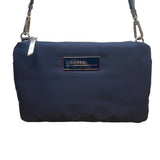 Calvin Klein Women’s Blue Nylon Adjustable Strap Compact Crossbody Bag
