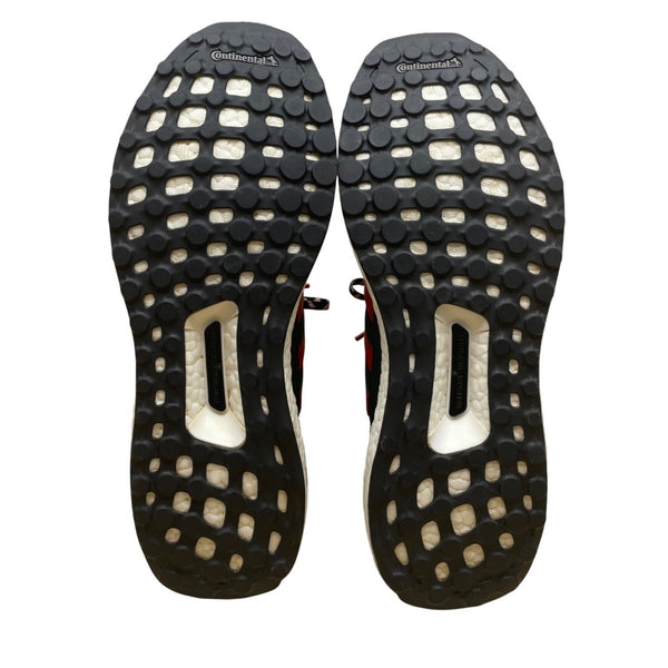 Adidas Men’s Black & Red Stripes Ren Zhe  Ultra Boost Running Sneakers Size 8.5