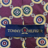 Tommy Hilfiger Mens Multi-Color 100% Italian Silk Patterned Ties