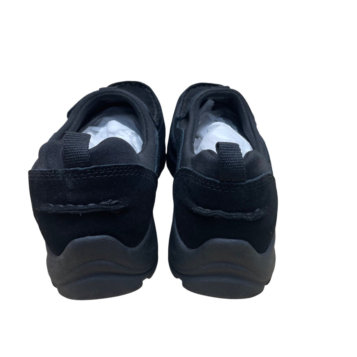 Lands End Men's Black Suede Casual Slip-On Loafers Shoes Size 8.5D