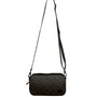 Lug Women’s Gray Quilted Adjustable Strap Zip Compartments Crossbody Bag