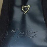 Thalia Sodi Women’s Black & Gold Round Toe Chrissy 2 High Heels Pumps Size 7M