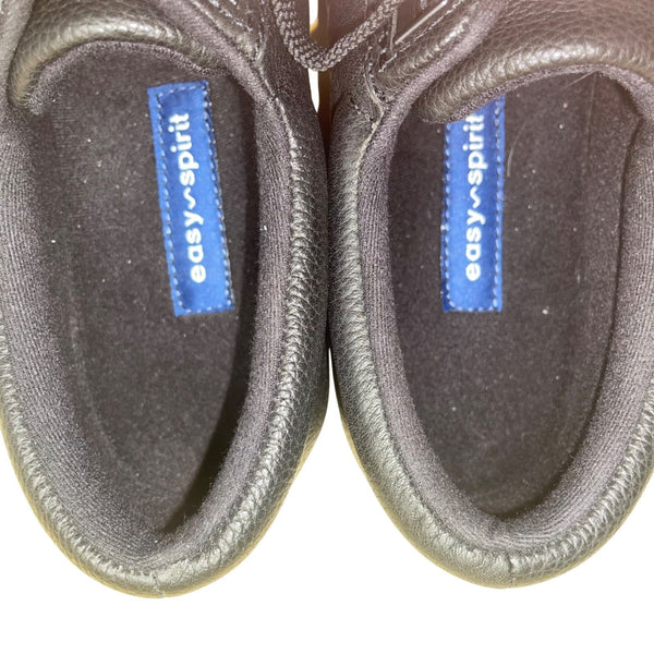 Easy Spirit Women’s Black Leather Comfort AP1 Walking Shoes Size 8.5N