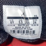 Nike Air Jordan 1 Youth Leather Infrared 23 High-Top Basketball Shoes Sz 6Y