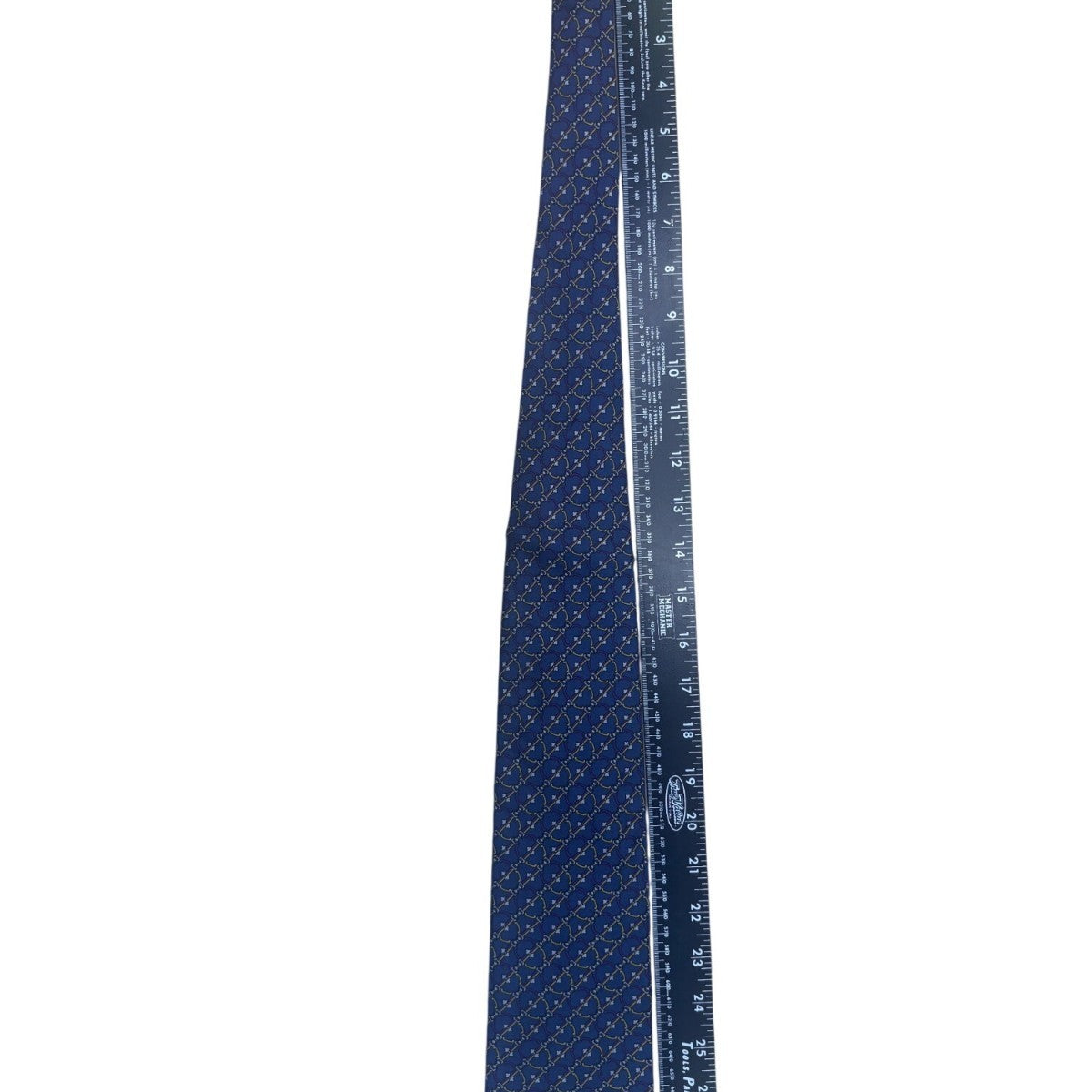 Bert Pulitzer Mens Blue Yellow Purple Silk Tie Bit Print