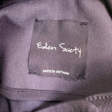Eden Society Womens Navy Hooded & Lightweight Utility Jacket Size L